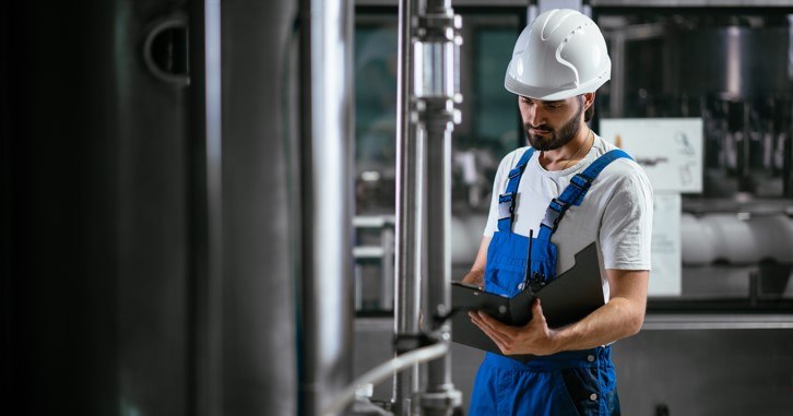 Servicetechniker im Einsatz
