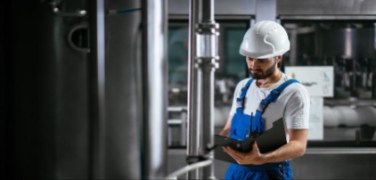 Servicetechniker im Einsatz